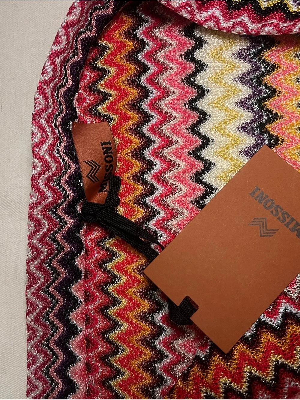 Missoni Mare Multicolor Chevron Beach Swimwear - Picture 6 of 9